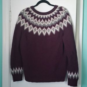 LLBean wool Sweater